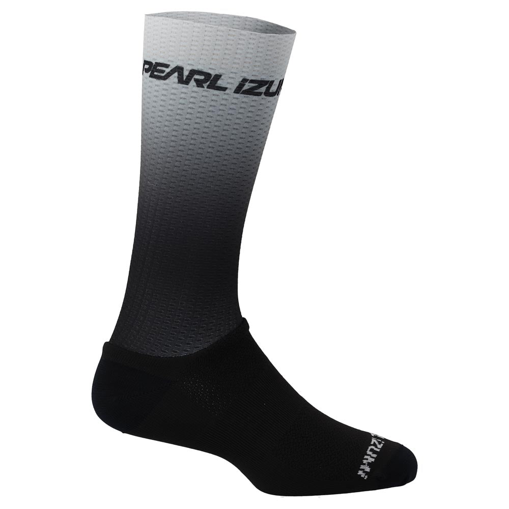PEARL iZUMi Transfer 7Inch Aero Socks PI25044010-BK/GR-S