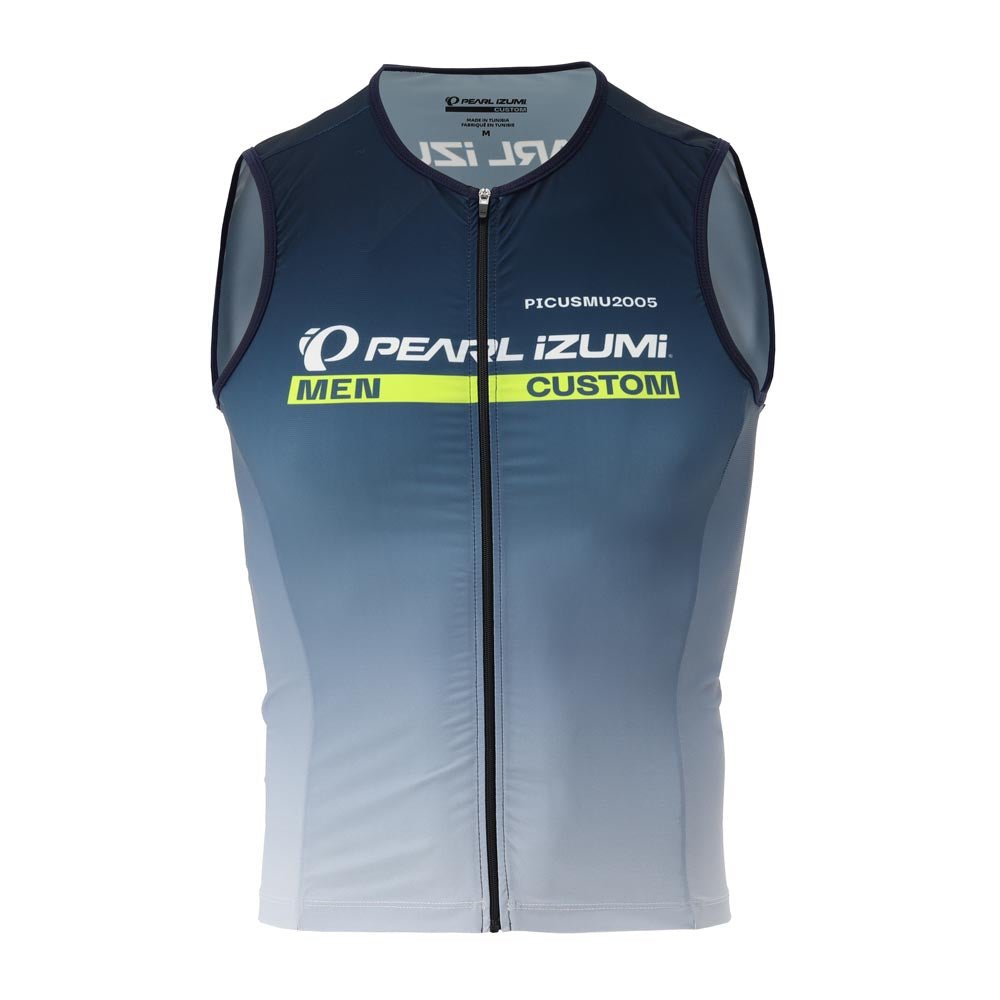 Gilet De Cyclisme Pearl Izumi Homme XL – Jaune Fluo/noir – Léger Et Zippé – Occasion