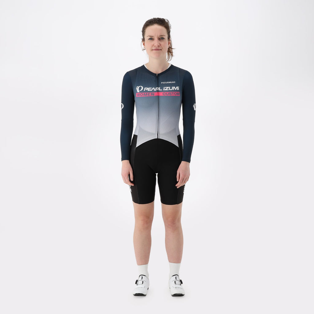 PEARL iZUMi Womens Aero Suit Lycra Long Sleeve PICUSMU60