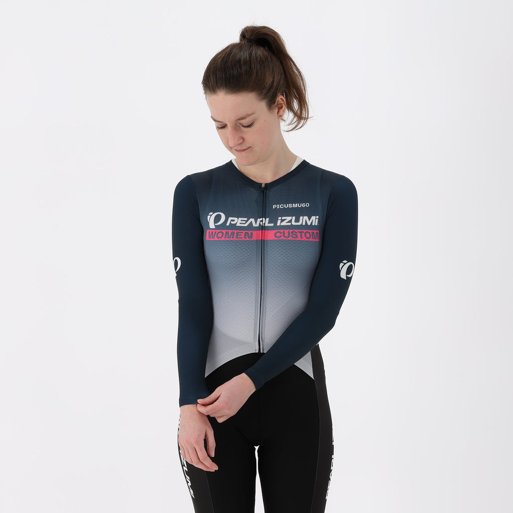 PEARL iZUMi Womens Aero Suit Lycra Long Sleeve PICUSMU60