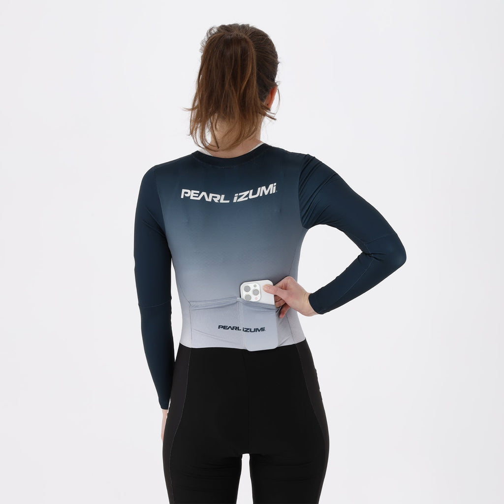 PEARL iZUMi Womens Aero Suit Lycra Long Sleeve PICUSMU60