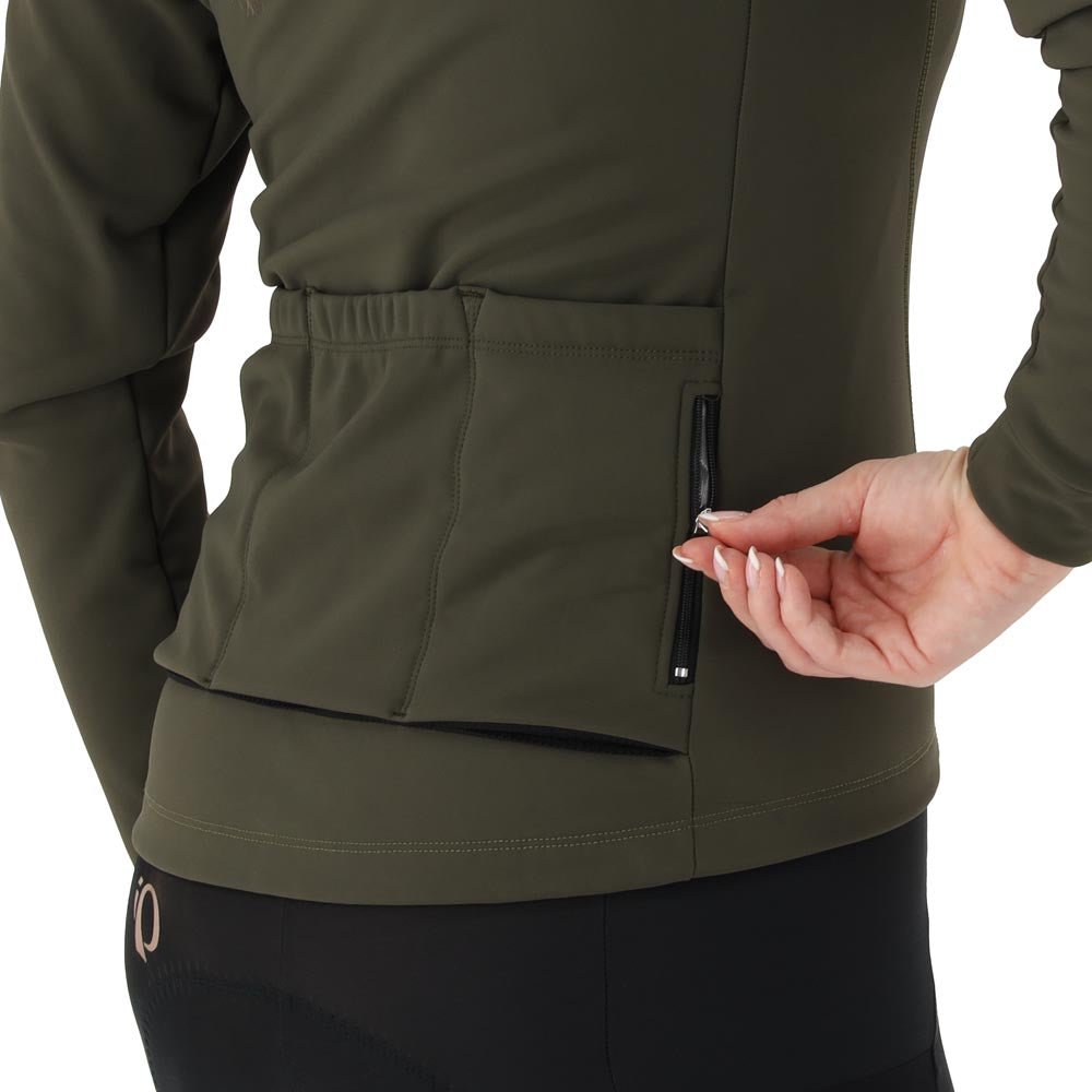 PEARL iZUMi Womens Pro Zenith Light Winter Jacket PI25022003-GRE-S